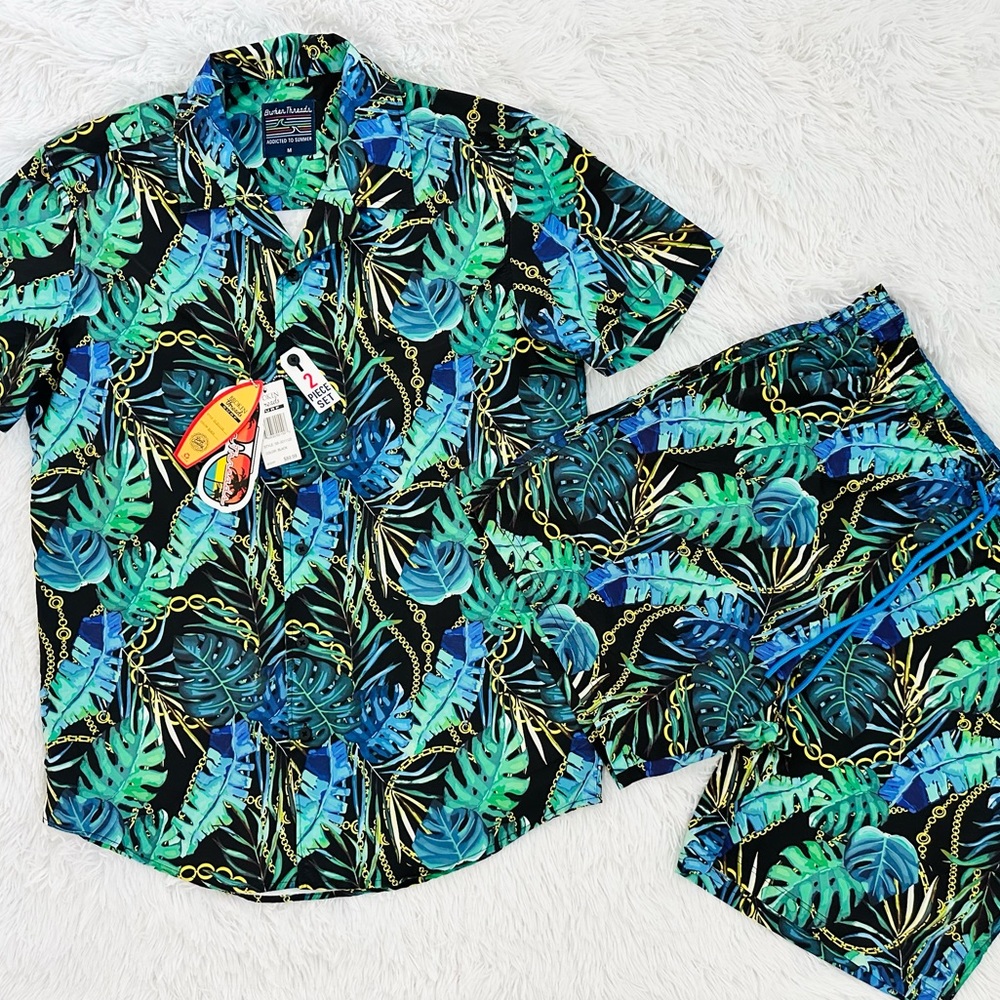 BROKEN THREADS NWT Men's Swim Shirt and Short
